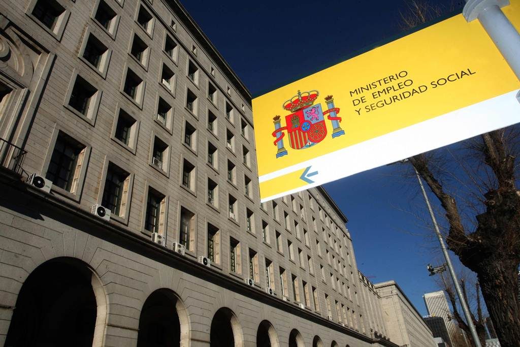 Sede del Ministerio de Empleo y Seguridad Social del Gobierno de España. DA