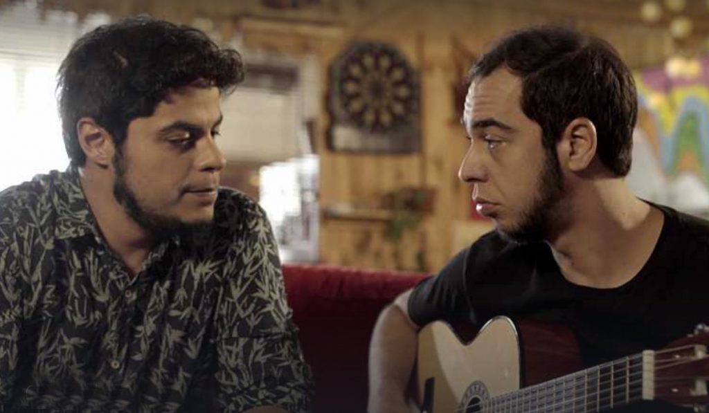 David Sainz y Aarón Gómez, protagonistas de la serie web 'Mambo'. DA