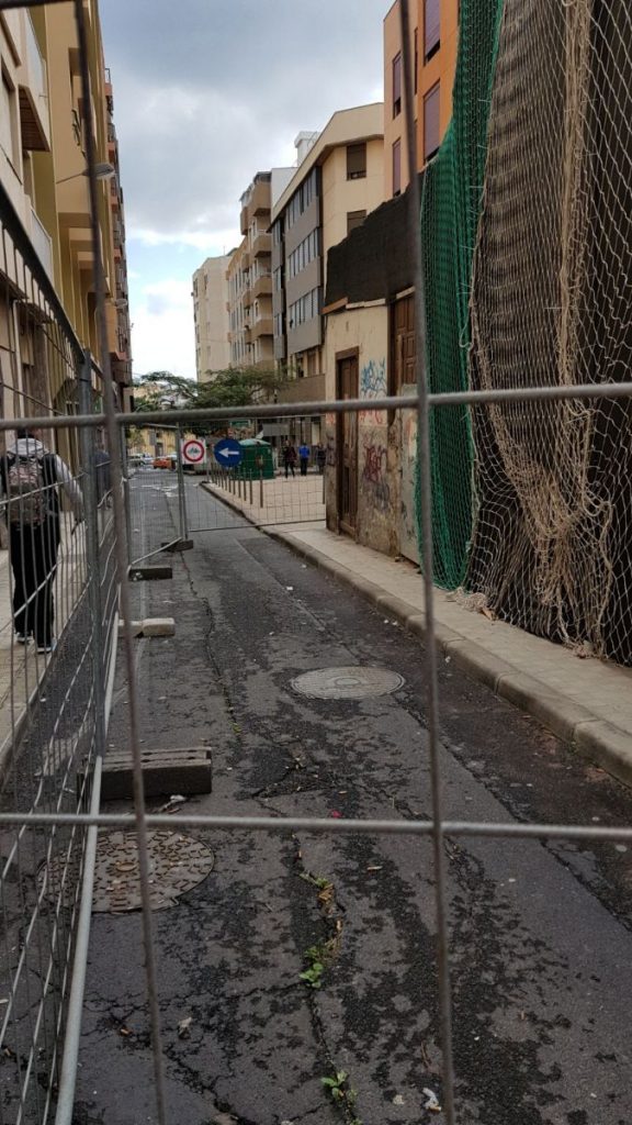 Fotos de la zona afectada por la 'guerra' entre Ayuntamiento de Santa Cruz y Cabildo de Tenerife: Puerta Canseco | DA
