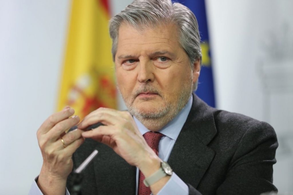 El ministro Íñigo Méndez de Vigo. | EP