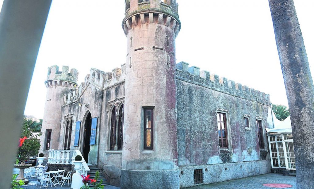 Imagen del chalé en forma de castillo que ha sobrevivido hasta hoy en día. S. M.