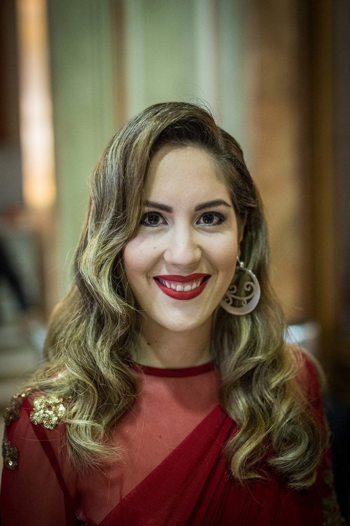 Verónica Delgado de la Rosa, candidata a Reina. Andrés Gutiérrez