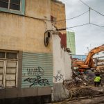 DEMOLICIÓN EN LA CALLE JUAN PADRON. / Andrés Gutiérrez