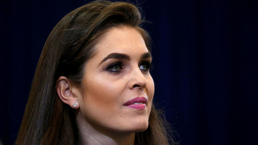 Hope Hicks, portavoz de la Casa Blanca | EL ESPAÑOL