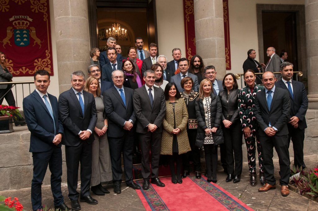 Conferencia de Presidentes de Parlamentos Autonómicos (Coprepa), en Santa Cruz de Tenerife. / FRAN PALLERO