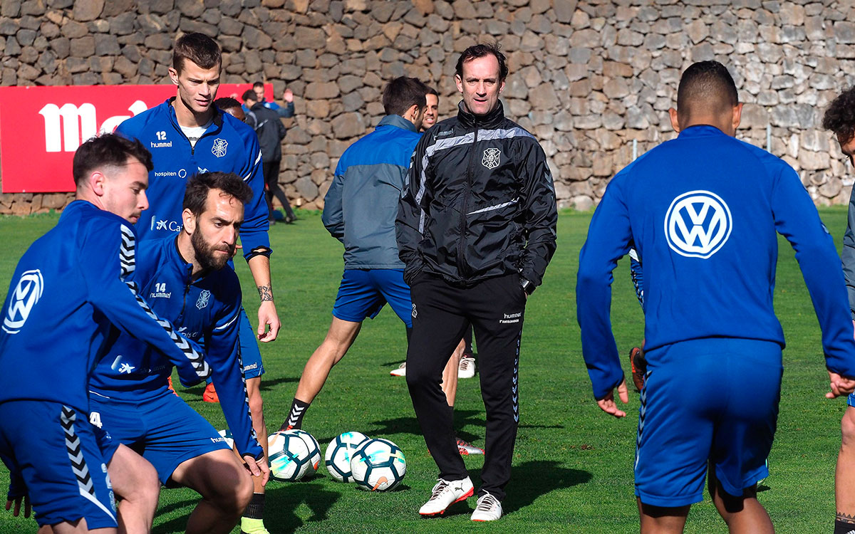 CD TENERIFE 2018 ENTRENAMIENTO
