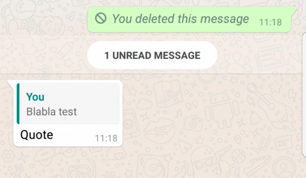 Leer mensajes borrados whatsapp