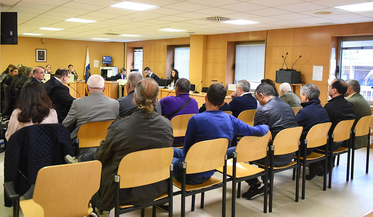 El juicio se celebra desde el pasado lunes en la Audiencia Provincial de Santa Cruz de Tenerife. Sergio Méndez