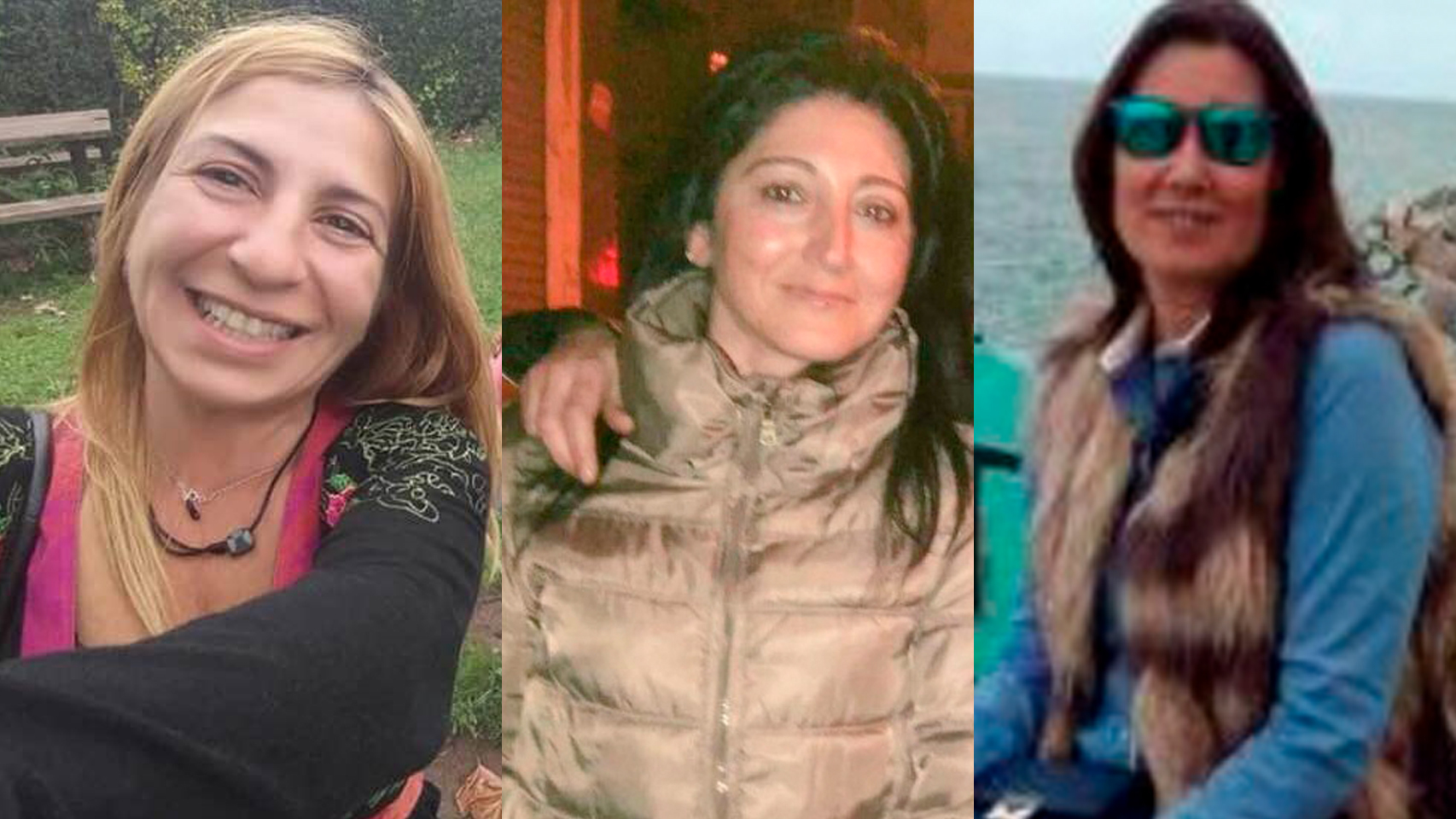 Las tres mujeres desaparecidas en Asturias. / EE