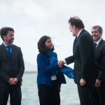 Rajoy inaugura el puerto de Granadilla | Foto: Fran Pallero