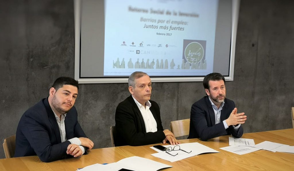 Leopoldo Benjumea, Efraín Medina y Carlos Alonso. DA