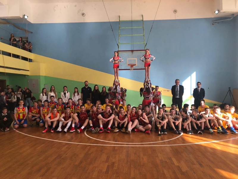 Sergio Rodríguez, durante su visita al Colegio Miguel Hernández de Moscú| SR
