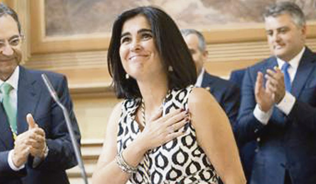 Carolina Darias, actual presidenta del Parlamento de Canarias. DA