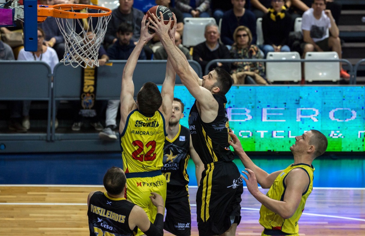 Un momento del partido. / IBEROSTAR TENERIFE