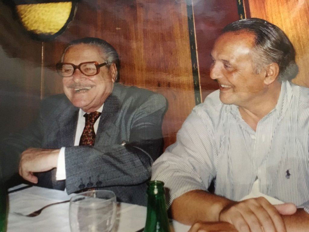 Don Luis Pastori y Juan-Manuel García Ramos: reunión en Caracas. Memorable
