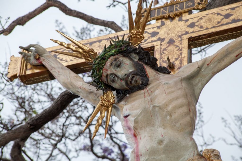 Santísimo Cristo del Amparo del Real Santuario de Nuestra Señora de Las Nieves. | Foto: Damián Martín Brito