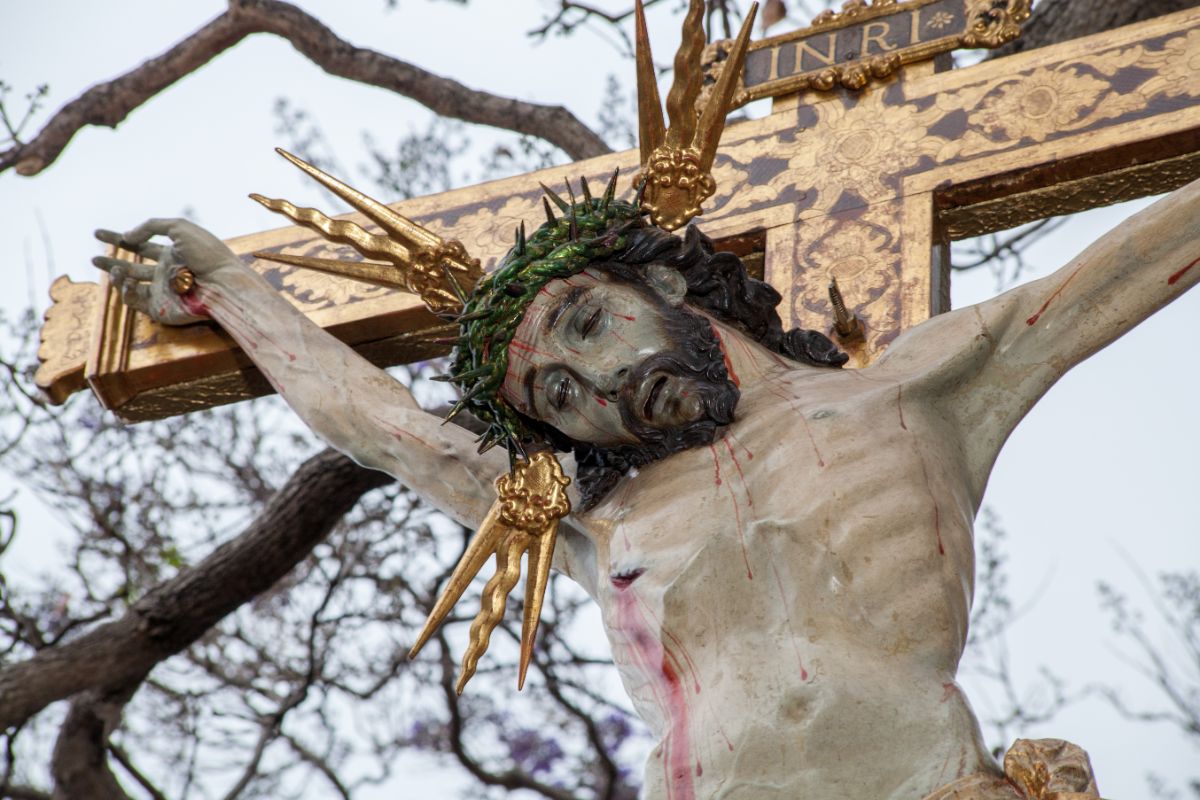 Santísimo Cristo del Amparo del Real Santuario de Nuestra Señora de Las Nieves. | Foto: Damián Martín Brito