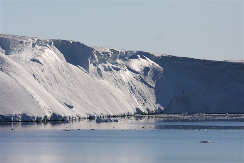 Glaciar Totten, en la Antártida. / EP