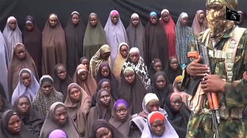 Niñas secuestradas por el grupo terrorista Boko Haram. / EP