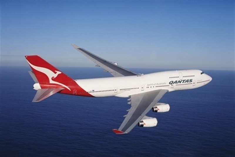 Avión de la compañía australiana Qantas. / EP