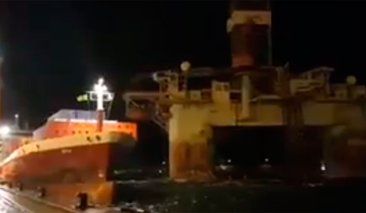 IMPACTO PLATAFORMA PUERTO TENERIFE