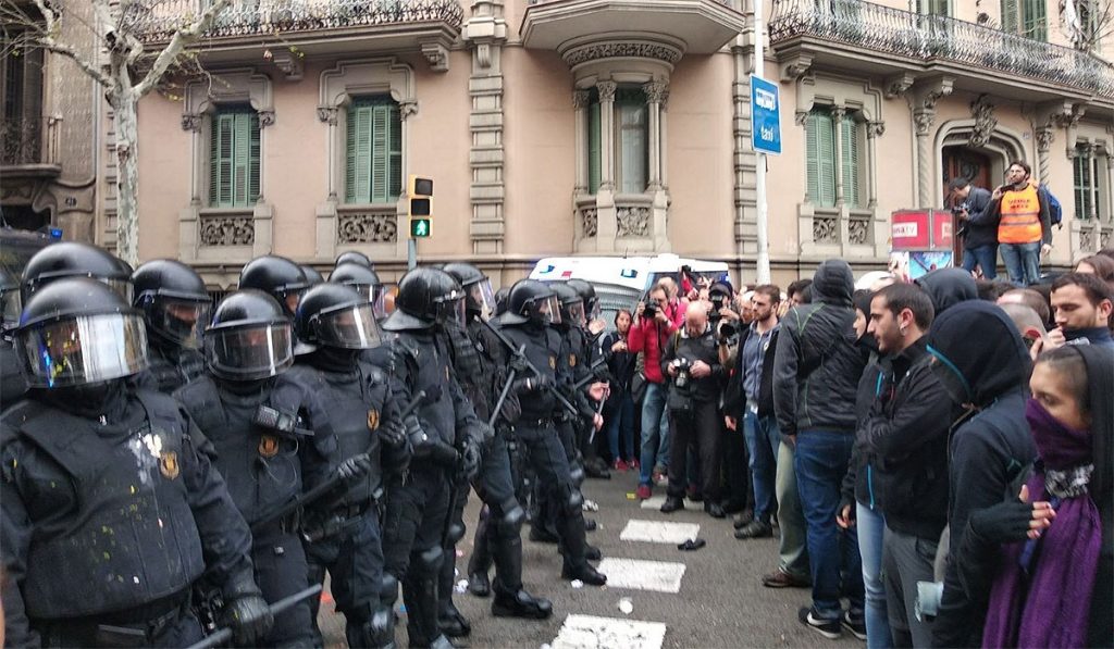 MANIFESTACIÓN DETENCIÓN PUIGDEMONT 2