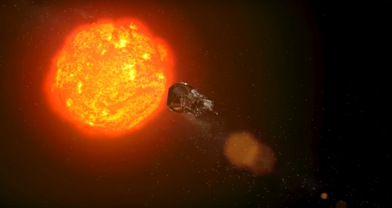 Recreación de la misión Parquer Solar Space. / NASA