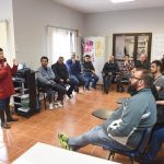 Los alumnos celebran sus clases en la sede de Funcasor, en el municipio de Tegueste. Sergio Méndez