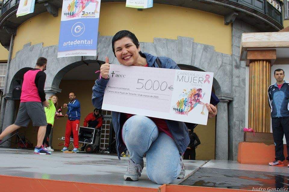 La Carrera de la Mujer de Tenerife destaca por su solidaridad En las siete ediciones que se han celebrado, la organización ha donado más de 20.000 euros a varias asociaciones benéficas