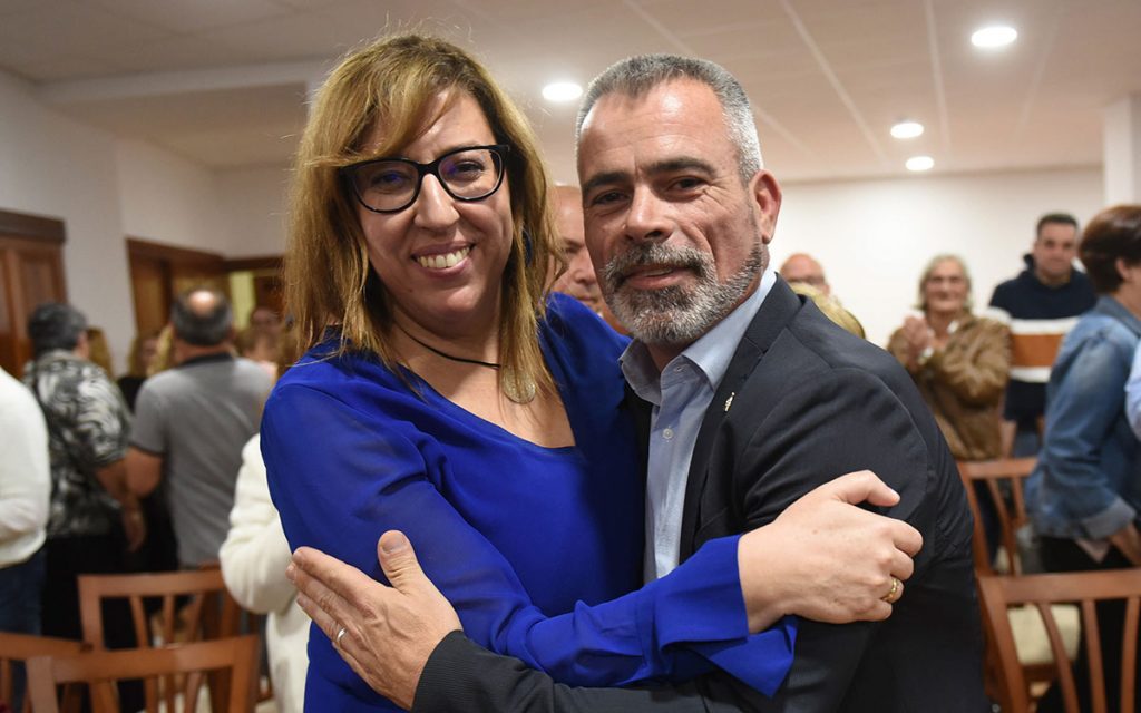 Sandra Rodríguez y Juan Carlos Marrero