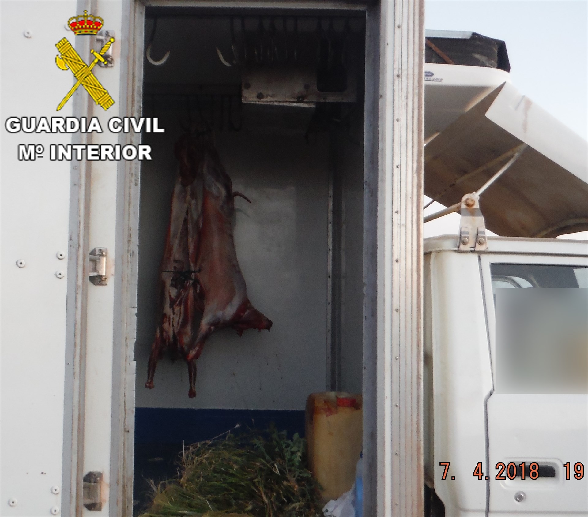Inmovilizan en Fuerteventura carne para el consumo humano transportada en un camión junto a productos de limpieza