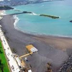 Al acto de inauguración de la playa asistieron representantes de las Administraciones central, autonómica, insular y municipal. DA