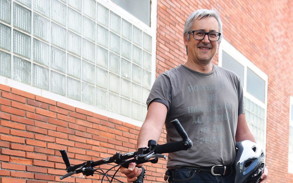 Luis Prieto, presidente de Tenerife por la Bici