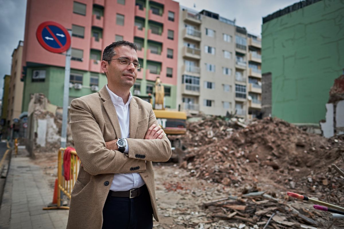 Carlos Tarife, concejal de Urbanismo de Santa Cruz. / Andrés Gutiérrez