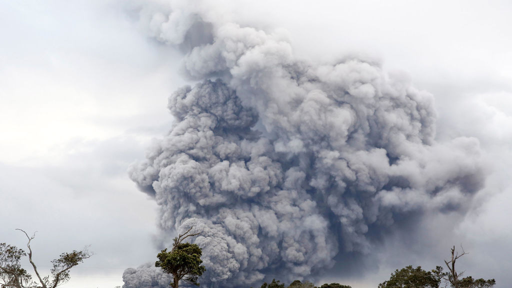 El volcán Kilauea de Hawái, durante la erupción. El Español