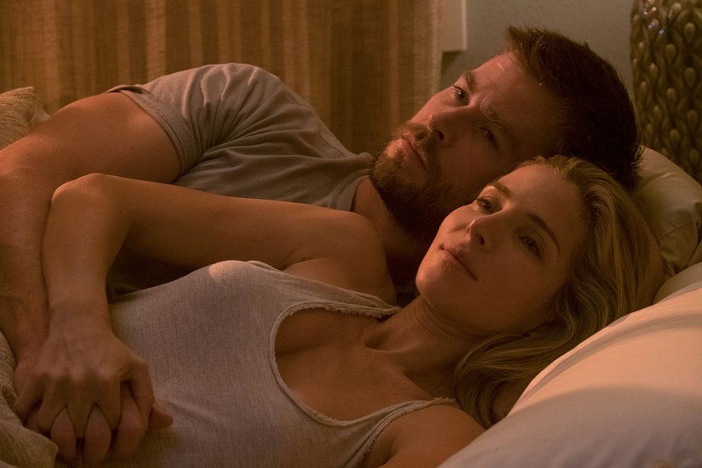 Chris Hemsworth y Elsa Pataky, juntos por primera vez en la gran pantalla. | Foto: David James (Entertainment One)