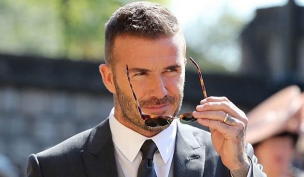 DAVID BECKHAM BODA REAL
