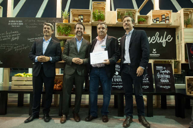 De izquierda a derecha, Alberto Bernabé, Carlos Alonso, José Luis Conde y Jesús Morales. | Foto: Fran Pallero