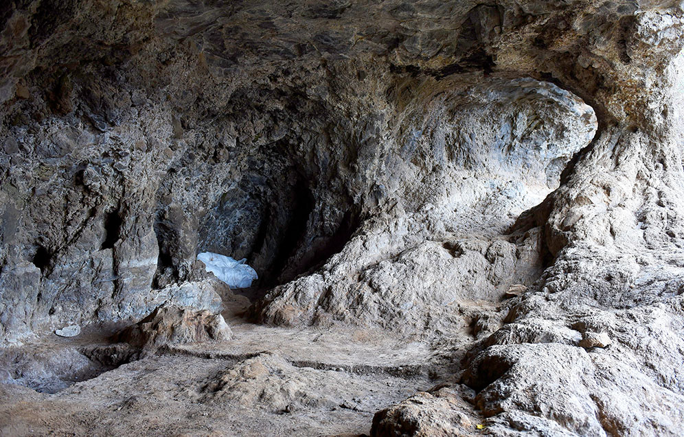 Pese a tratarse de un BIC, la Cueva de Bencomo sufrió un abandono institucional durante casi tres décadas, que fue reparado el año pasado. Sergio Méndez