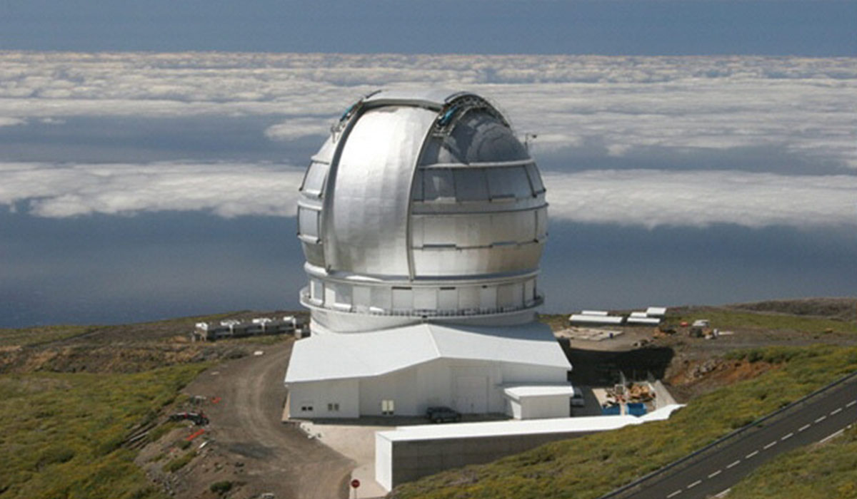 Imagen del Observatorio palmero, en El Roque. DA