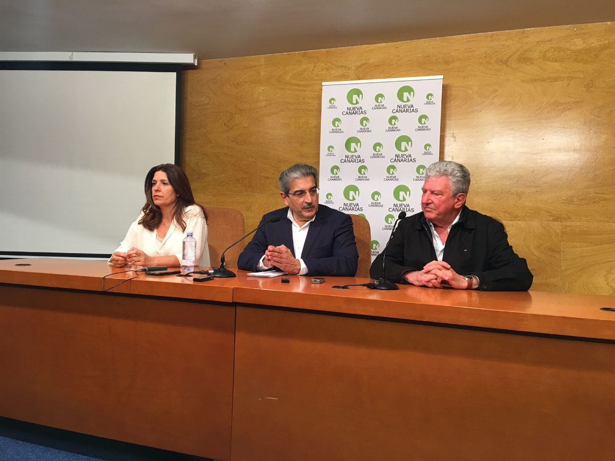 La Ejecutiva Nacional de Nueva Canarias dio luz verde ayer al acuerdo presupuestario. EP