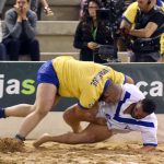 sm final lucha Copa Cajasiete Tegueste Chimbesque agarradas (2)
