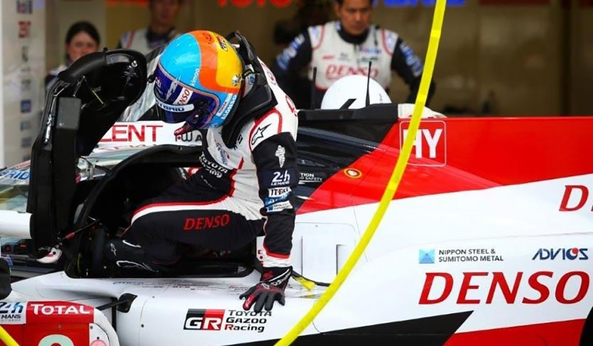 24H LE MANS FERNANDO ALONSO