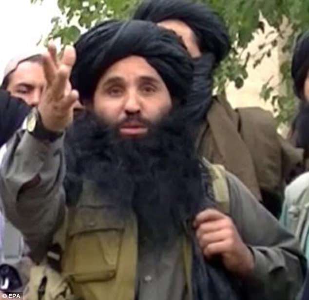El líder talibán Mullah Fazlullah. / DAILY MAIL