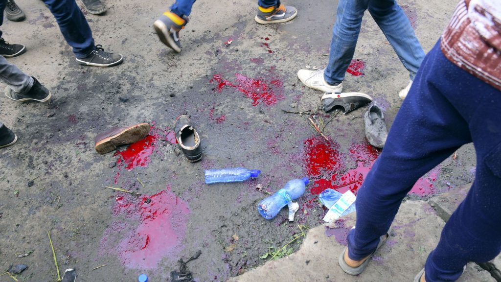 La explosión se produjo poco después de que el primer ministro de Etiopía, Abiy Ahmed, terminara su discurso en la famosa plaza Meskel. | EE