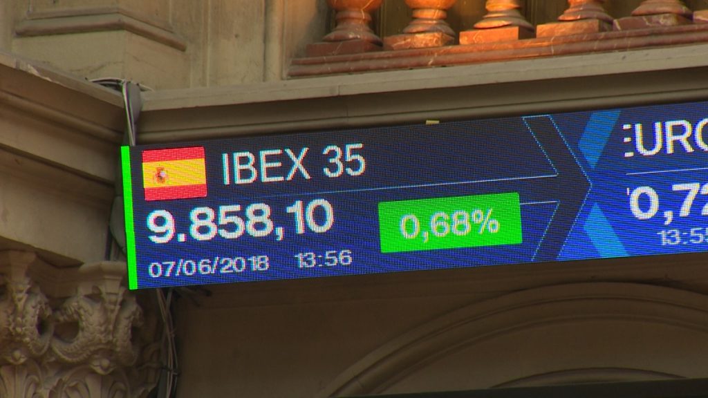 El Ibex 35 subía un 0,83% tras la incertidumbre política