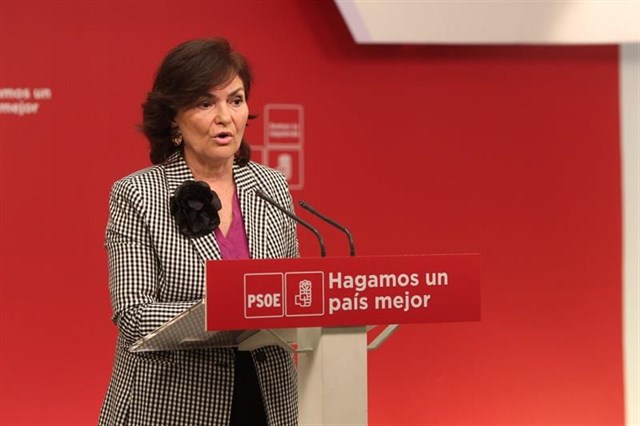 Carmen Calvo. | EP