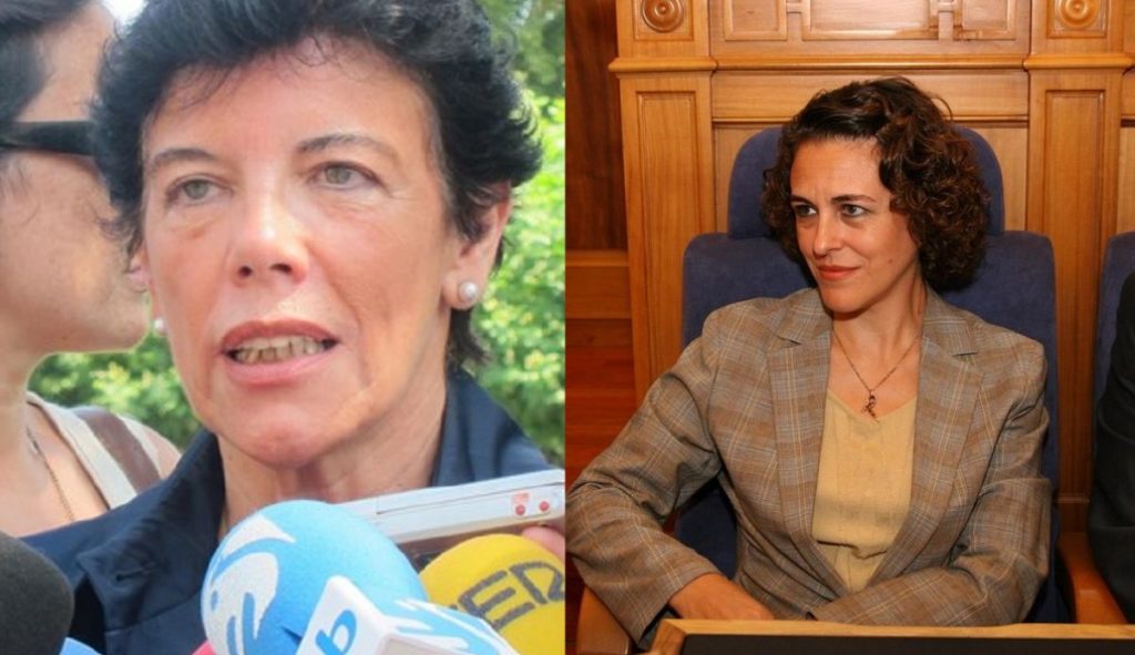Isabel Celáa y Magdalena Valerio, nuevas ministras del Gobierno de Pedro Sánchez. | EP