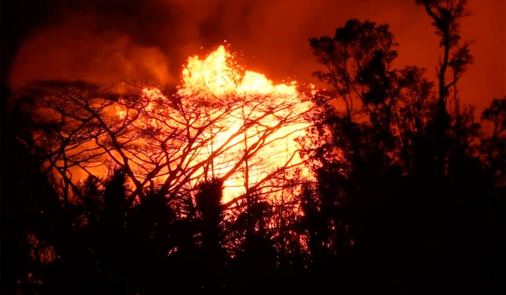 ERUPCIÓN KILAUEA INVOLCAN