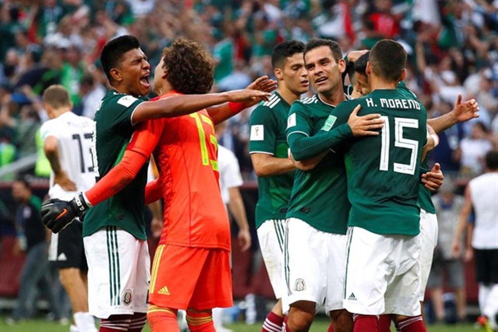Victoria histórica de México contra Alemania en el Mundial de Rusia. / EP